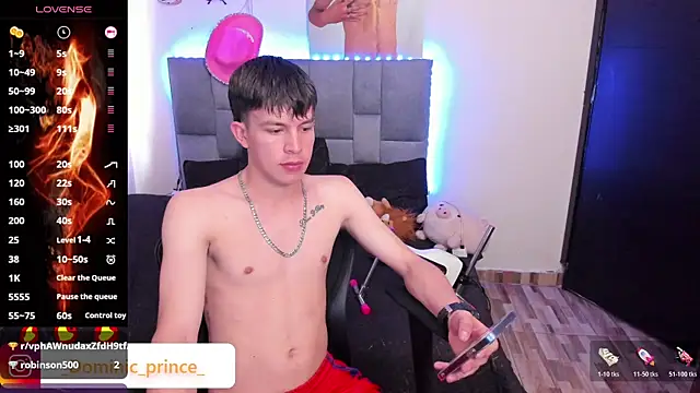 DominicPrince online show from December 13, 2025, 8:58 pm