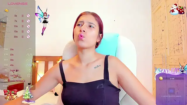 Snapshot of Dalila-1x chatting on December 19, 2024, 8:34 pm Dalila-1x online show from December 19, 2024, 8:34 pm