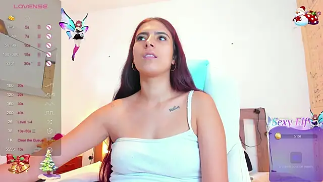 Snapshot of Dalila-1x chatting on December 23, 2024, 8:03 pm Dalila-1x online show from December 23, 2024, 8:03 pm