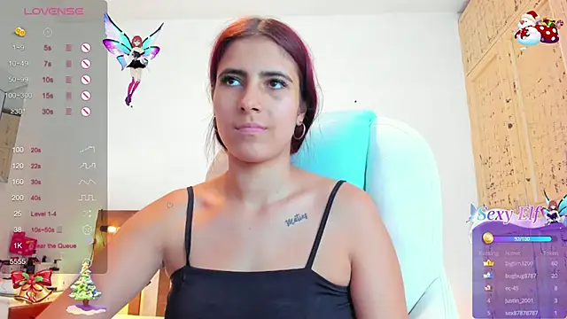 Snapshot of Dalila-1x chatting on December 24, 2024, 8:38 pm Dalila-1x online show from December 24, 2024, 8:38 pm