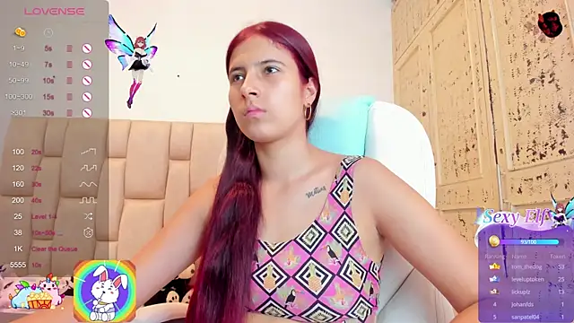 Snapshot of Dalila-1x chatting on January 13, 2025, 10:35 pm Dalila-1x online show from January 13, 2025, 10:35 pm