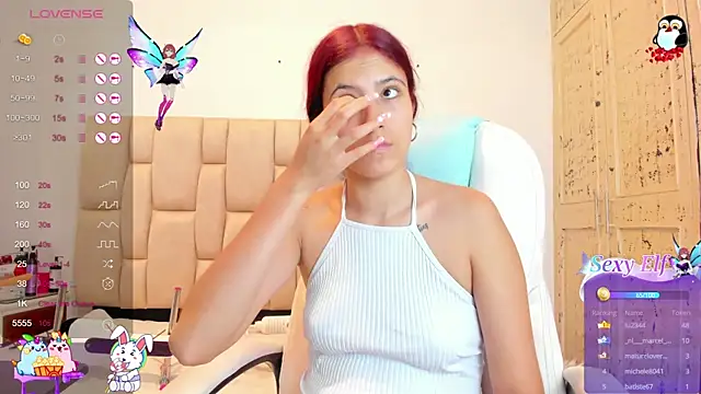 Snapshot of Dalila-1x chatting on January 14, 2025, 10:44 pm Dalila-1x online show from January 14, 2025, 10:44 pm