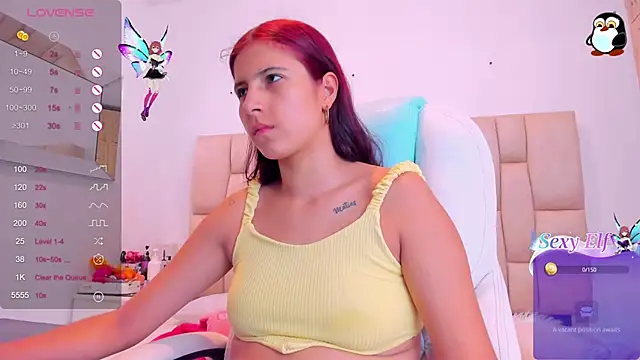 Snapshot of Dalila-1x chatting on February 6, 2025, 7:29 pm Dalila-1x online show from February 6, 2025, 7:29 pm