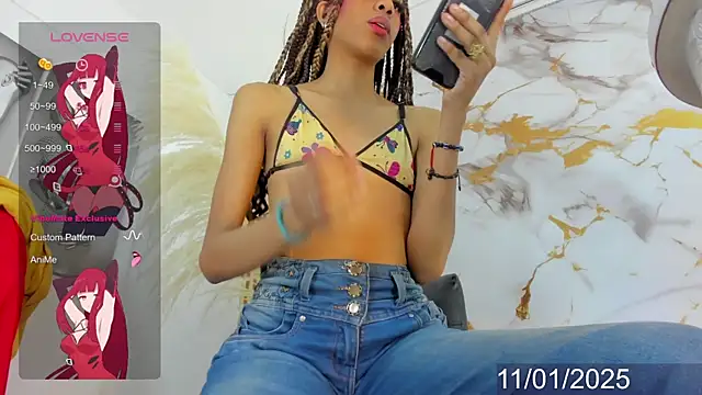 Snapshot of MystiqueTs chatting on January 11, 2025, 9:15 pm MystiqueTs online show from January 11, 2025, 9:15 pm