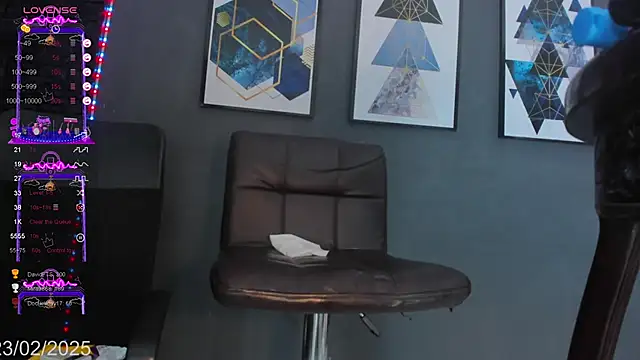 Snapshot of MystiqueTs chatting on February 23, 2025, 8:55 pm MystiqueTs online show from February 23, 2025, 8:55 pm