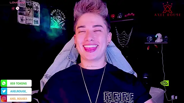 AxelRouse 1 online show from September 26, 2025, 1:53 am