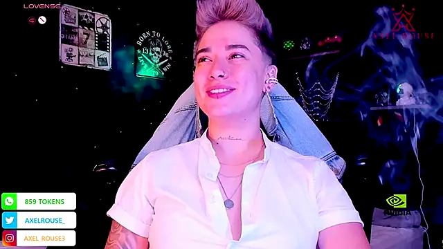 AxelRouse 1 online show from September 27, 2025, 4:01 pm