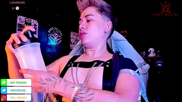 AxelRouse 1 online show from September 30, 2025, 3:28 pm