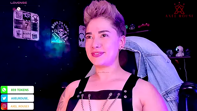 AxelRouse 1 online show from October 3, 2025, 11:57 pm