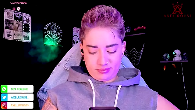 AxelRouse 1 online show from October 4, 2025, 3:10 pm