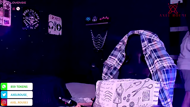 AxelRouse 1 online show from October 8, 2025, 4:37 pm