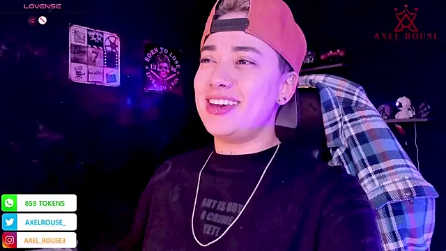 AxelRouse 1 online show from October 10, 2025, 2:21 am