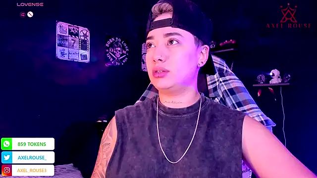 AxelRouse 1 online show from October 10, 2025, 3:33 pm