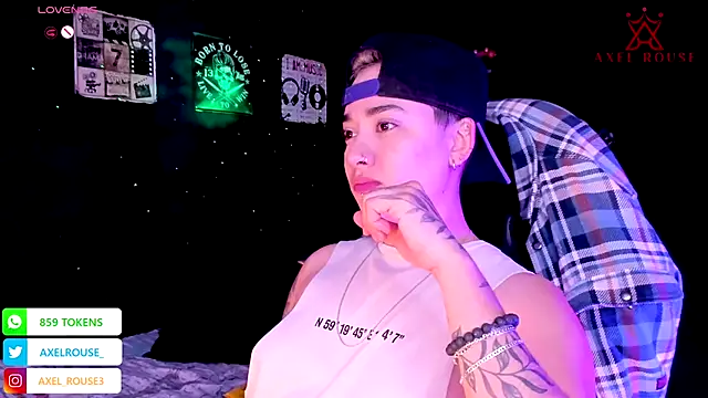 AxelRouse 1 online show from October 14, 2025, 11:05 pm