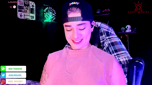 AxelRouse 1 online show from October 16, 2025, 1:06 am