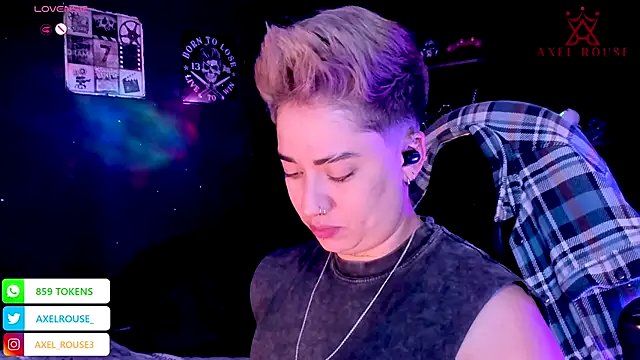 AxelRouse 1 online show from October 20, 2025, 8:42 pm