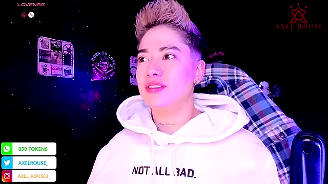 AxelRouse 1 online show from October 21, 2025, 10:38 am