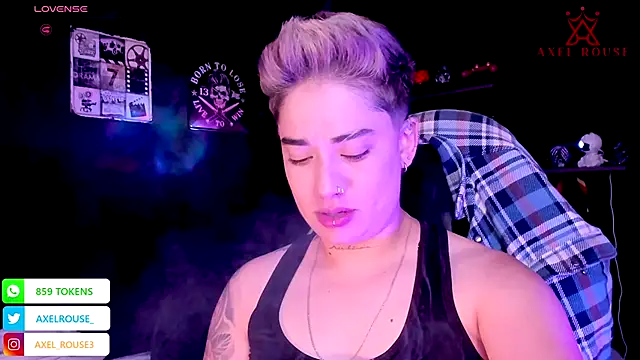 AxelRouse 1 online show from October 22, 2025, 12:22 am