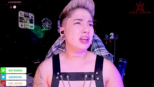 AxelRouse 1 online show from October 23, 2025, 11:24 pm