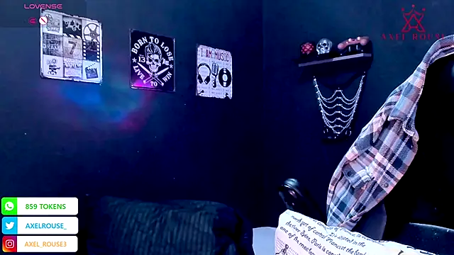 AxelRouse 1 online show from October 24, 2025, 1:07 pm