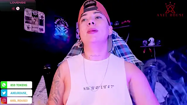 AxelRouse 1 online show from October 29, 2025, 3:25 pm