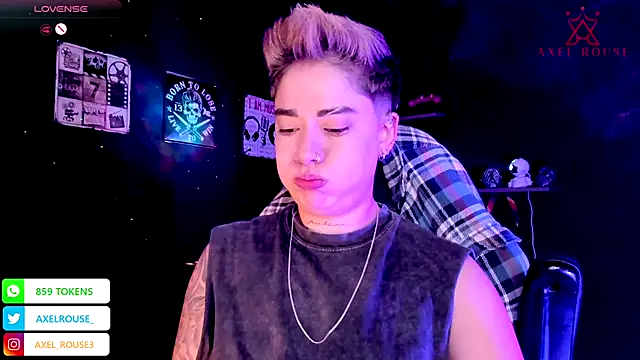 AxelRouse 1 online show from November 4, 2025, 11:42 am