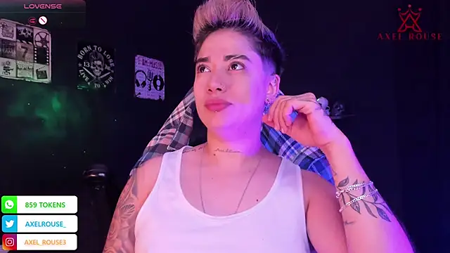 AxelRouse 1 online show from November 5, 2025, 2:17 pm