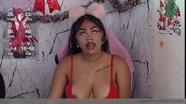 Snapshot of ebonyciaraqueen chatting on December 13, 2024, 8:15 pm ebonyciaraqueen online show from December 13, 2024, 8:15 pm