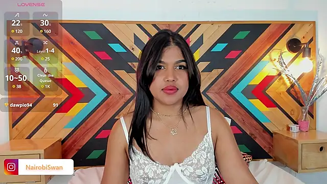 NaiirobiSwan online show from March 17, 2025, 11:11 pm