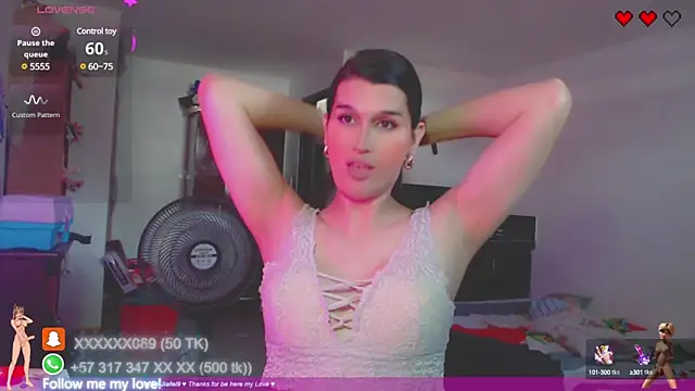 Jiafei69 online show from January 21, 2025, 8:54 pm