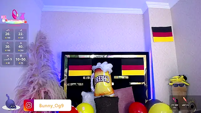 Bunny O online show from September 29, 2025, 9:19 pm