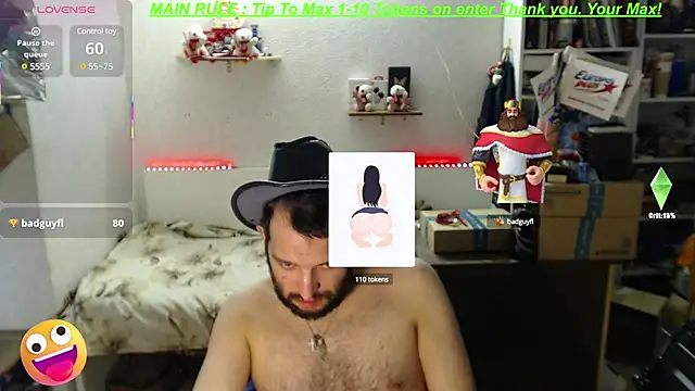 BISEXGOOD777 online show from March 6, 2025, 2:40 pm