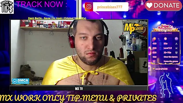 BISEXGOOD777 online show from March 12, 2026, 10:27 pm