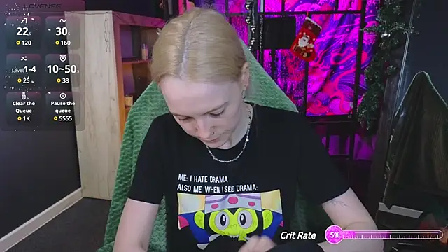 Snapshot of Crackling_Tatii chatting on December 29, 2024, 8:58 pm Crackling Tatii online show from December 29, 2024, 8:58 pm