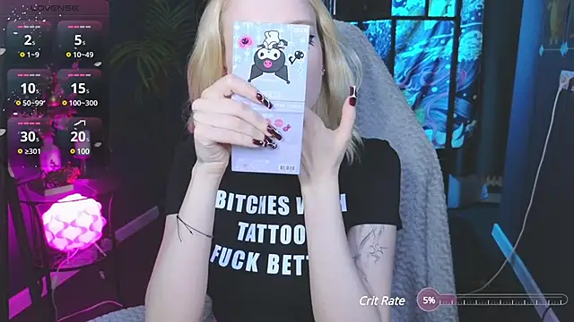 Snapshot of Crackling_Tatii chatting on February 26, 2025, 12:49 am Crackling Tatii online show from February 26, 2025, 12:49 am