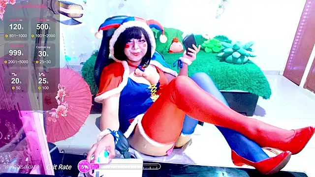 MilkyXSakura online show from December 20, 2024, 1:47 am