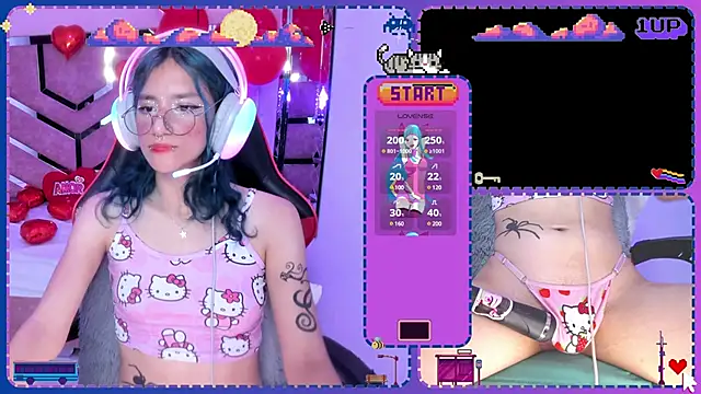 Snapshot of AriDawson chatting on February 25, 2025, 5:36 pm AriDawson online show from February 25, 2025, 5:36 pm