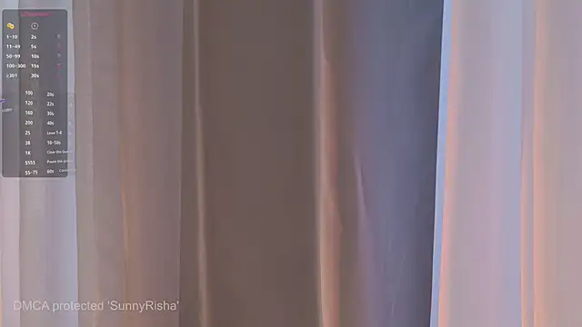 SunnyRisha online show from April 21, 2026, 5:14 am