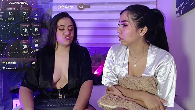Snapshot of KarolandMichel chatting on March 22, 2025, 3:20 pm KarolandMichel online show from March 22, 2025, 3:20 pm