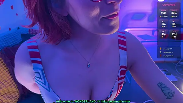 AnnaHaunter18 online show from February 10, 2025, 7:28 pm