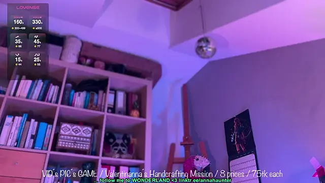 AnnaHaunter18 online show from February 21, 2025, 7:21 pm