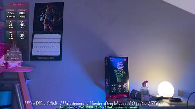 AnnaHaunter18 online show from February 22, 2025, 1:33 am