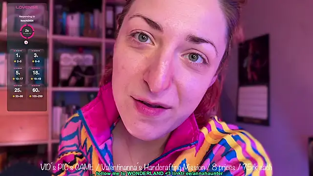 AnnaHaunter18 online show from February 25, 2025, 6:42 pm