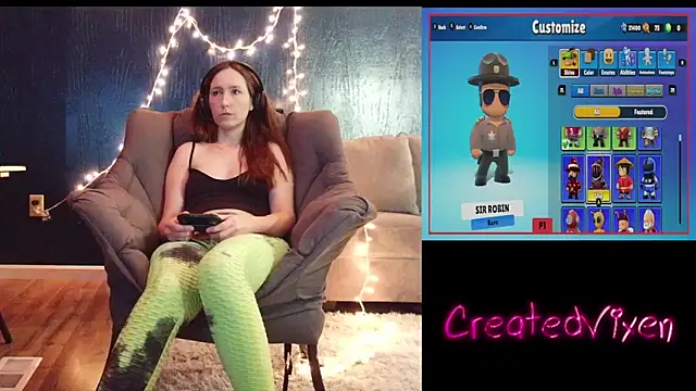 Snapshot of CreatedVixen chatting on October 20, 2025, 1:22 pm CreatedVixen online show from October 20, 2025, 1:22 pm