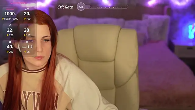 FoxyRayy online show from March 21, 2025, 2:39 am