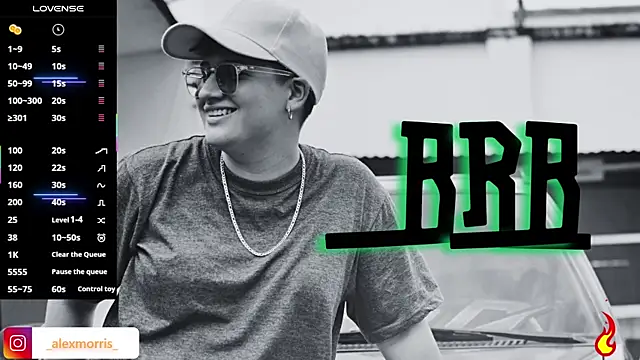  AlexMorris online show from September 24, 2025, 5:00 am