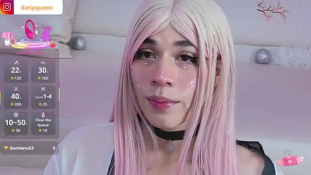 DaripQueen online show from December 18, 2025, 2:45 pm