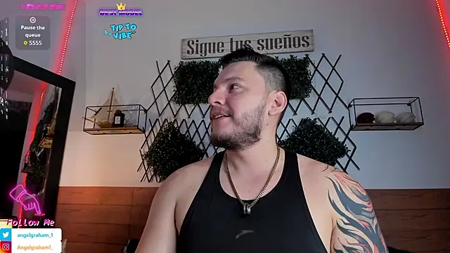 Snapshot of Angelgraham_1 chatting on March 11, 2026, 5:30 pm Angelgraham 1 online show from March 11, 2026, 5:30 pm