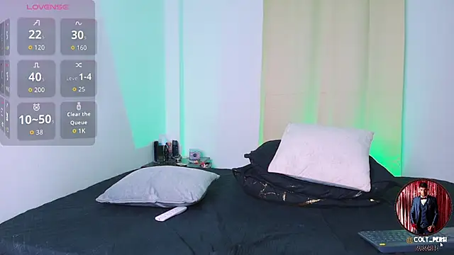 Colt Perci online show from October 12, 2025, 4:55 am