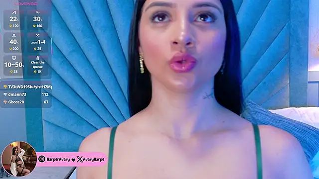 Harper-Avary online show from September 8, 2025, 2:16 pm